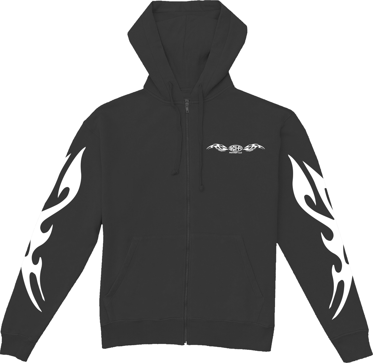 Sci-Fi Fantasy Origin Zip Hoodie * Black * – Pastime Skateshop