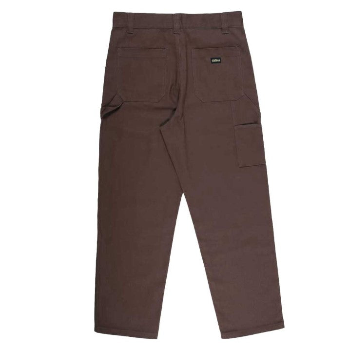 THEORIES ~ CARPENTER PANTS PIANO TRAP TWILL *DARK BROWN*