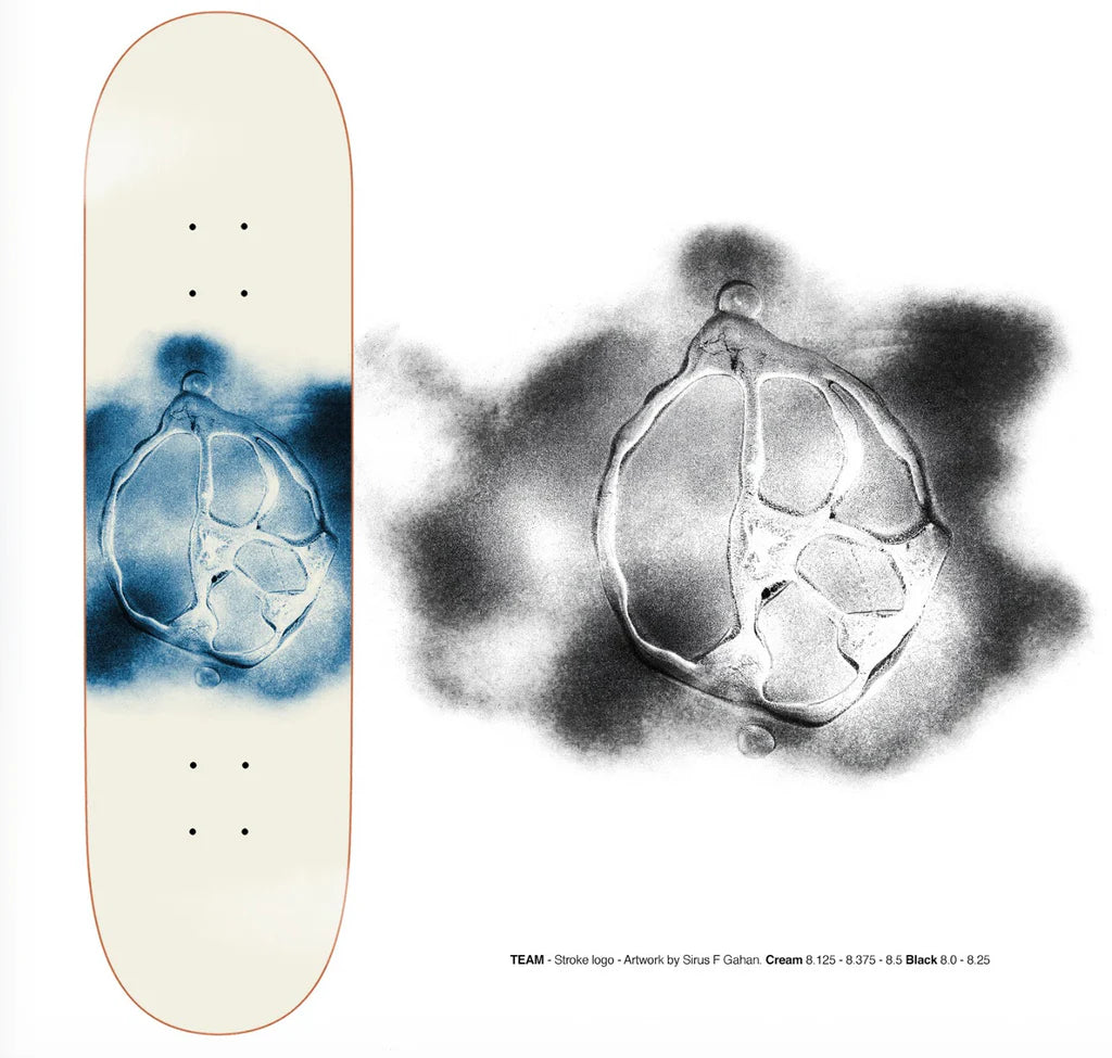 POLAR SKATE CO Team - Stroke Logo Cream - 8.5