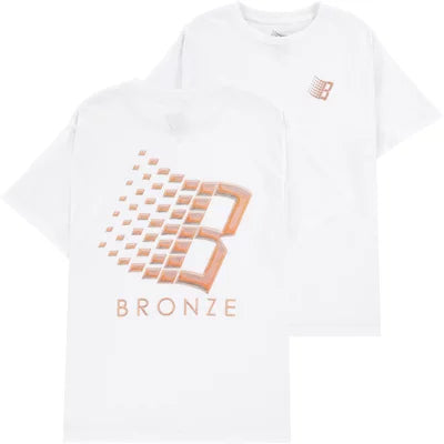 BRONZE 56K ~ BALLOON LOGO TEE * WHITE *