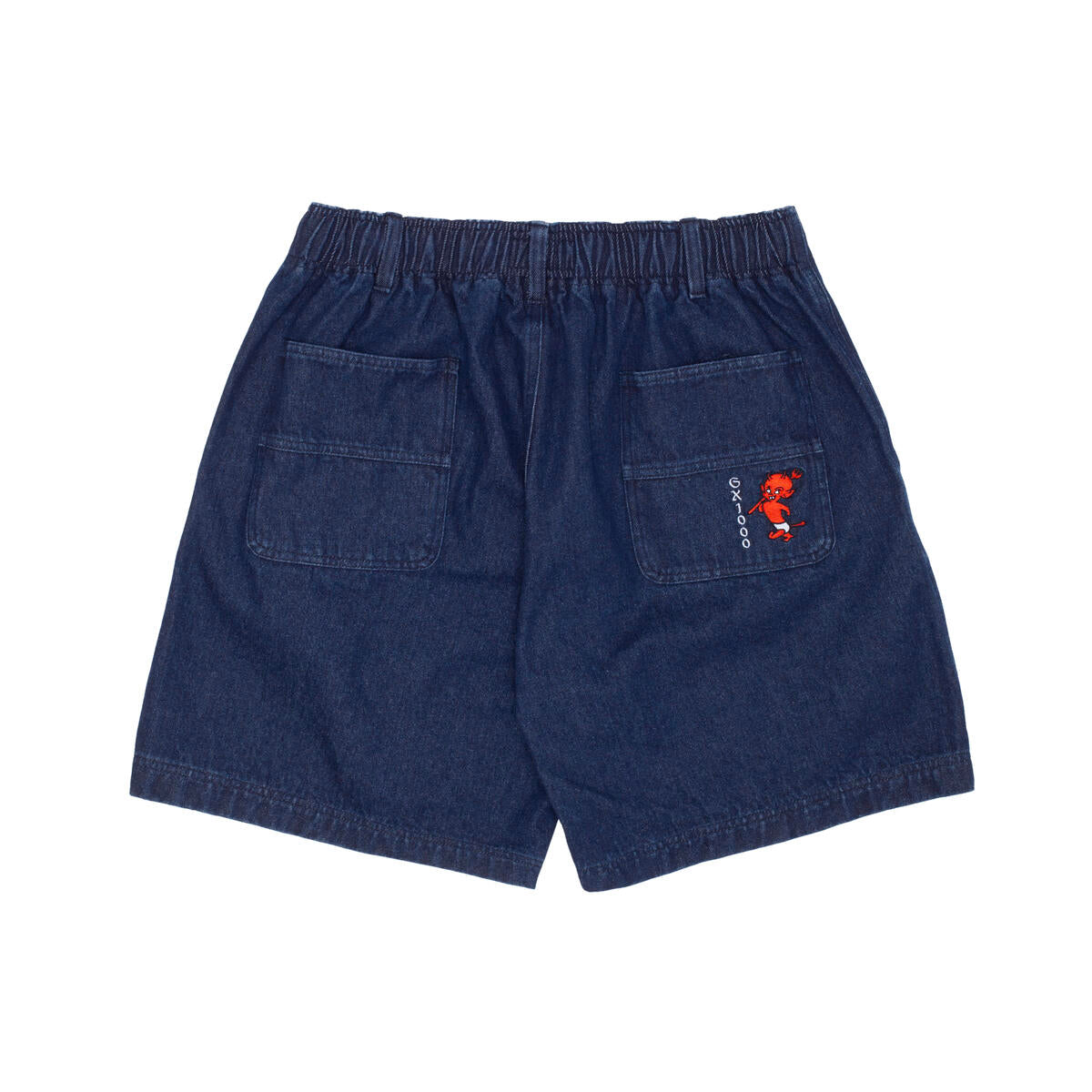 GX1000 ~ Eband Denim Short - Dark Blue Wash - Large