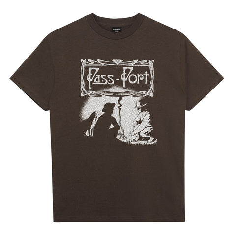 PASS~PORT - PLUME TEE - BARK*