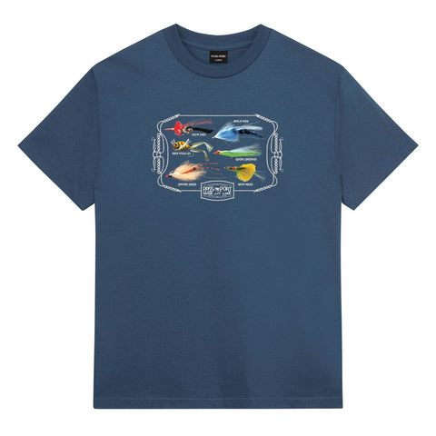 PASSPORT ~ LURES TEE *Harbour Blue*