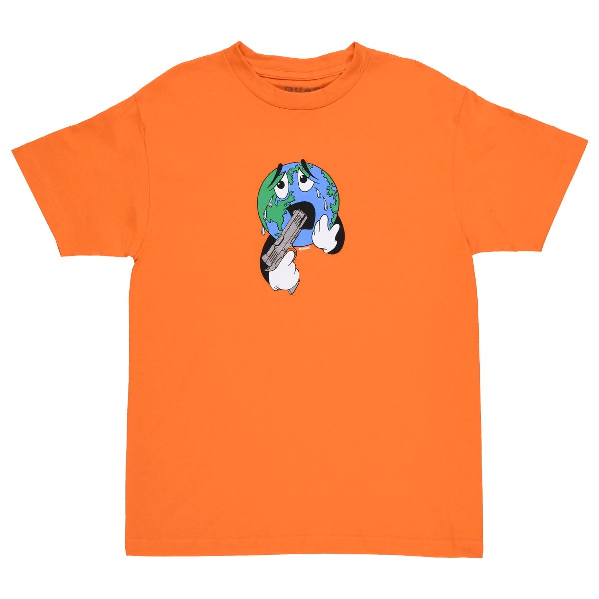 QUASI~Small World Tee [Orange]