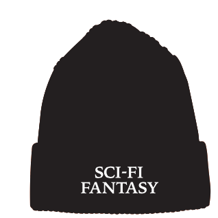 Sci-Fi Fantasy Logo Beanie * Black *