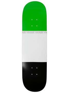 VIOLET SKATEBOARDS -"Lollipop" Deck 8.5 (GREEN)