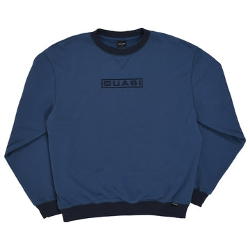 Quasi ~ Euro Washed Crew [Navy]