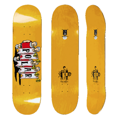 POLAR SKATE CO ~ Team Model - Trumpets - 8.5 (Short)
