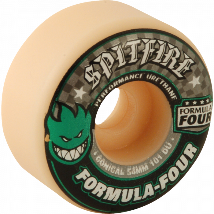 SPITFIRE F4 101a CONICAL 54mm WHT W/GRN & BLK