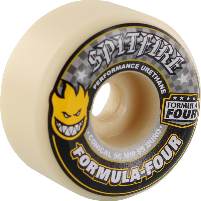 SPITFIRE F4 99a CONICAL  WHT W/YEL & BLK