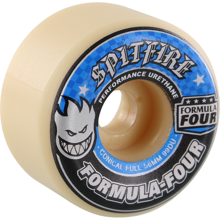SPITFIRE F4 99a CONICAL FULL  WHT W/BLUE