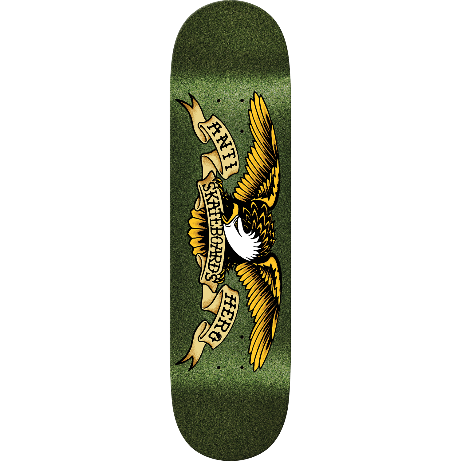 ANTI HERO ~ EASY RIDER CLASSIC EAGLE DECK-8.38 GRN METALLIC