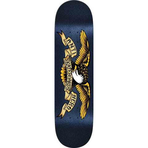 ANTI HERO ~ EASY RIDER CLASSIC EAGLE DECK-8.5 NAVY METALLIC