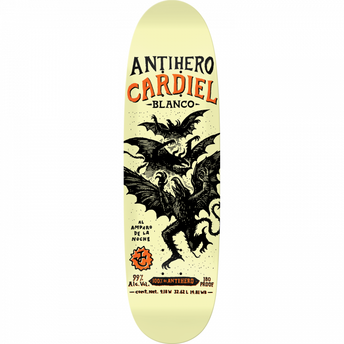 ANTI HERO ~ CARDIEL CARNALES DECK - 9.18 X 32.62