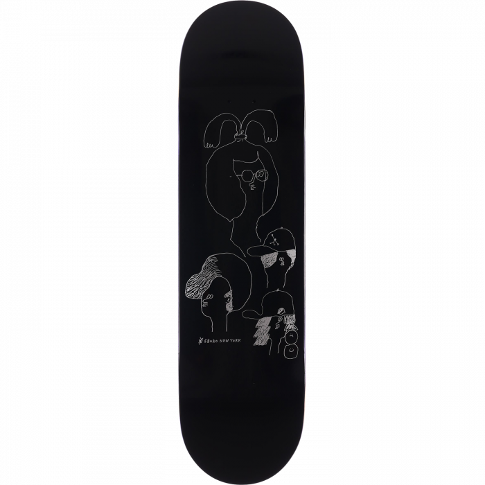 5BORO MARX/NARDELLI NY HEADS DECK-8.375" BLACK