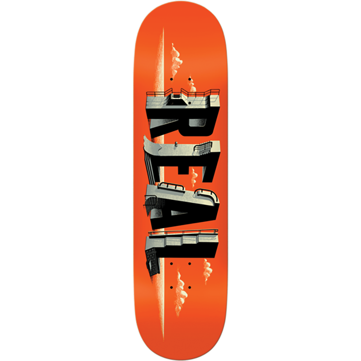 REAL SPOTS DECK-8.5 ORANGE