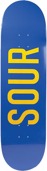 SOUR ARMY DECK-8.5 BLUE/YELLOW