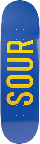 SOUR ARMY DECK-8.5 BLUE/YELLOW