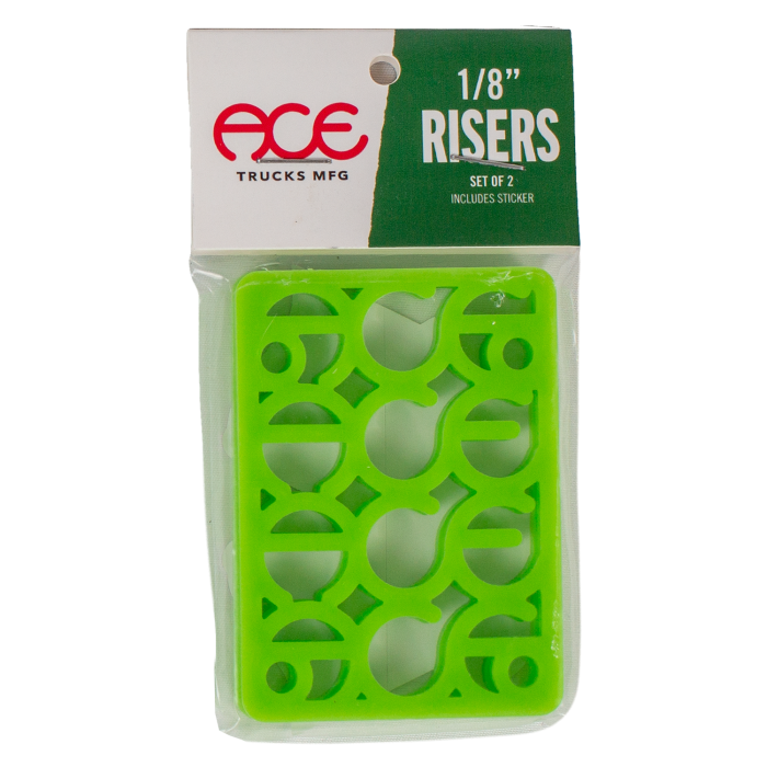 ACE SHIMS RISER PADS 1/8" GREEN