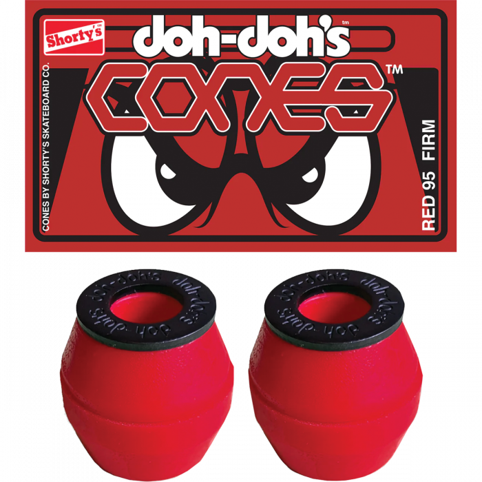 SHORTYS SINGLE SET(2pr)CONES - 95a RED