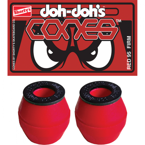 SHORTYS SINGLE SET(2pr)CONES - 95a RED