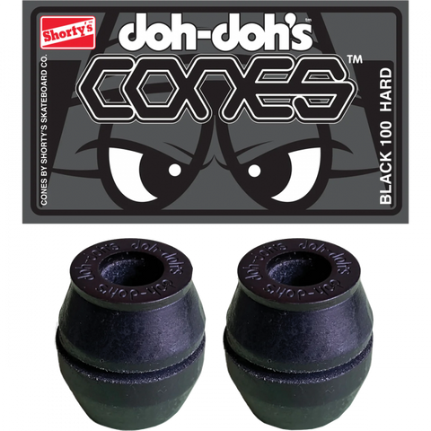 SHORTYS SINGLE SET(2pr)CONES - 100a BLACK