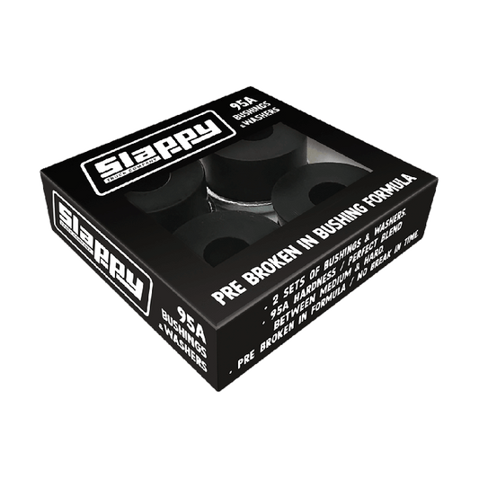 SLAPPY STANDARD BUSHINGS/WASHERS SET 95A BLACK 2PR