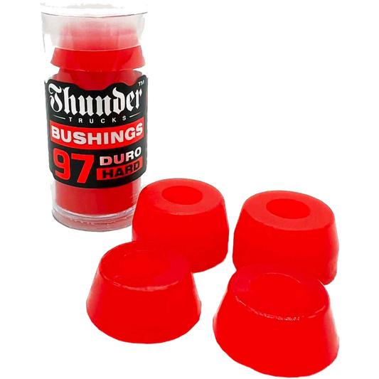 THUNDER PREMIUM BUSHINGS 97a CLEAR RED