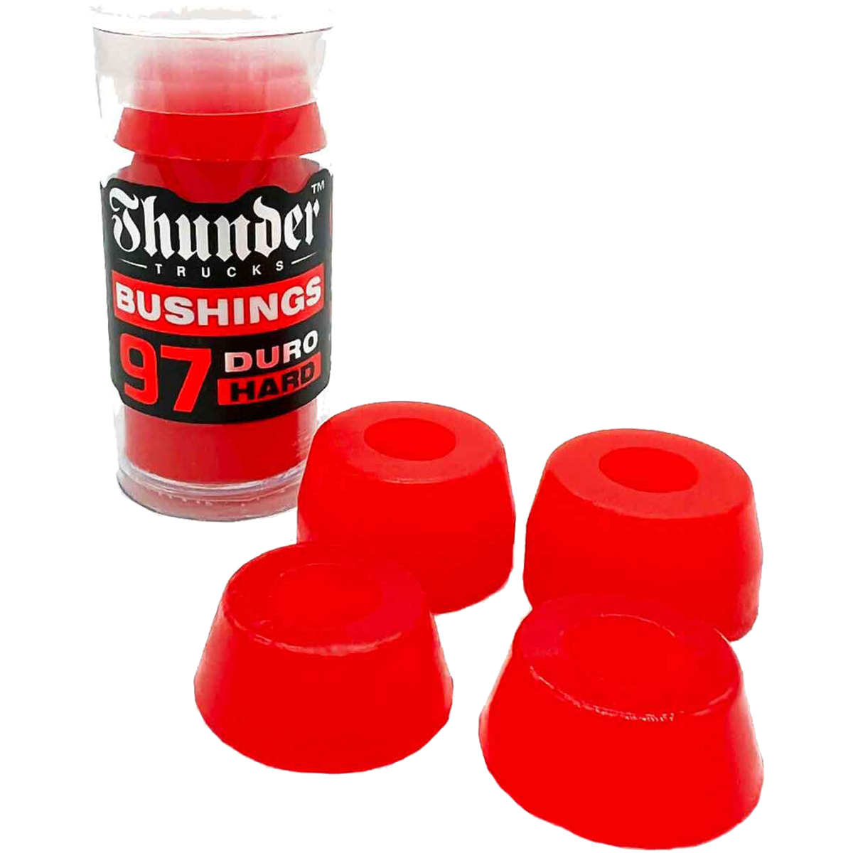 THUNDER PREMIUM BUSHINGS 97a CLEAR RED