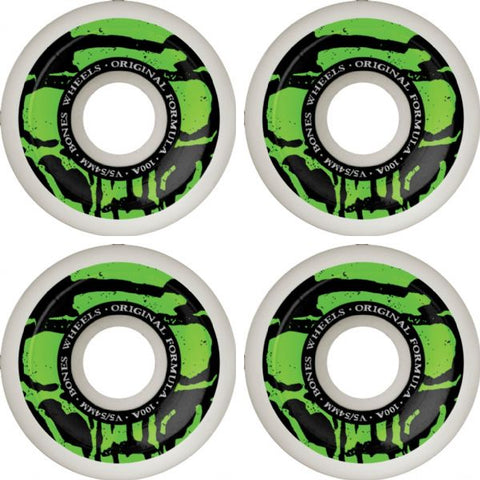 BONES ~ 100's OG V4 MUMMY SKULLS 54mm 100A WHITE