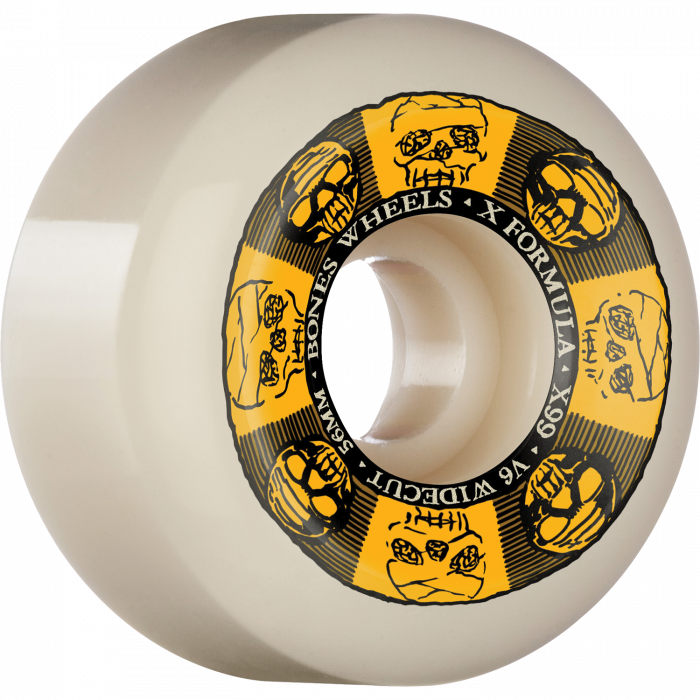 BONES XF X99 V6 WIDE-CUT 56MM 99A BLACK N GOLD NAT