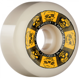 BONES XF X99 V6 WIDE-CUT 56MM 99A BLACK N GOLD NAT