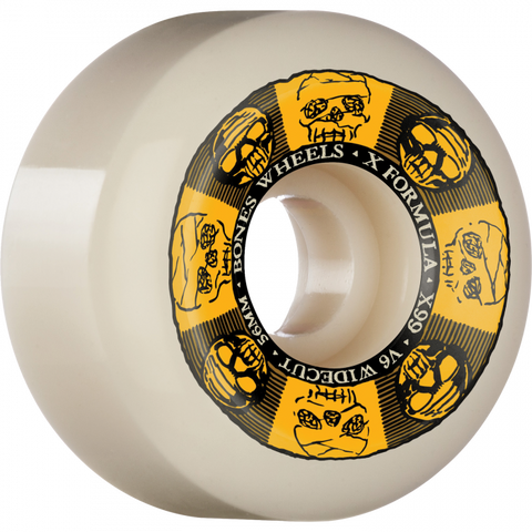 BONES XF X99 V6 WIDE-CUT 56MM 99A BLACK N GOLD NAT