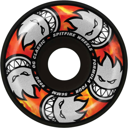 SPITFIRE F4 99A OG CLASSIC 56MM MULTIBALL BLK
