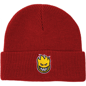 SPITFIRE BIGHEAD FILL CUFF BEANIE DARK RED/GOLD Spitfire