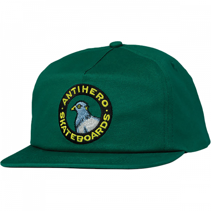 ANTI~HERO PIGEON ROUND HAT ADJ-DARK GREEN