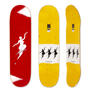 POLAR SKATE CO ~Team Model | No Complies (Red) - 8.25"