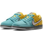 Nike SB Dunk Low Pro Skate Shoes Color: Lightening/wolf Grey-denim Turq Style: IR1888-700 Footwear