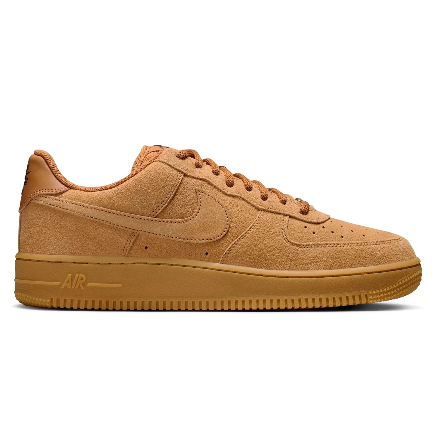 Nike SB Air Force 1 Skate Shoes Color Flax/flax-black-gum Light Brown Style: HM8517-200 Footwear