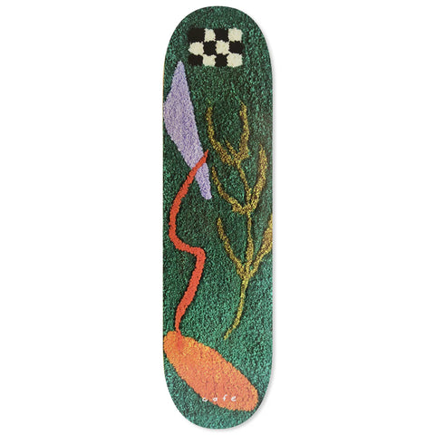 SKATEBOARD CAFE ~ APRIL DECK (DARK TEAL) 8.125