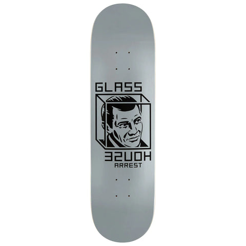GLASS HOUSE HOUSE ARREST DECK-8.5 SILVER