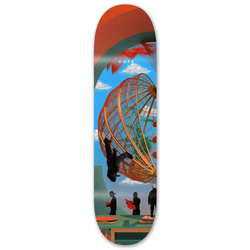 SKATEBOARD CAFE Monopoly One Deck (Multi) - 8.25"
