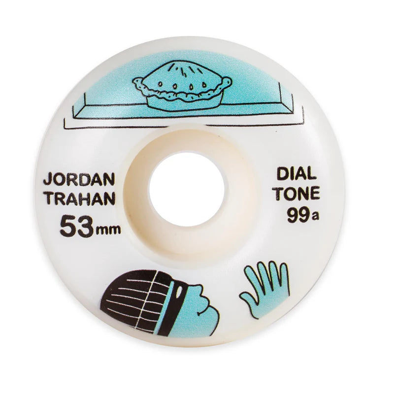 Dial Tone Wheel Co. Jordan Trahan Pie Thief Standard 99A 53mm Wheels
