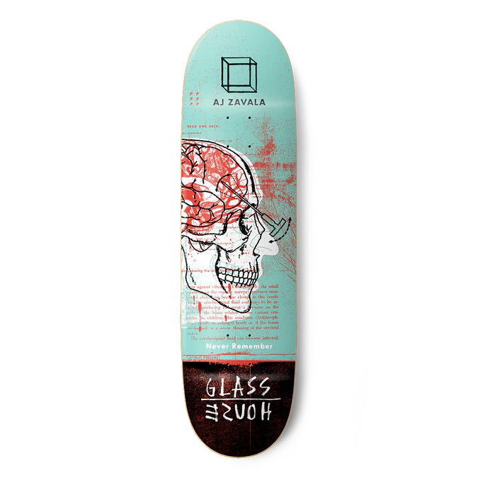 GLASS HOUSE ZAVALA LOBOTOMY DECK-8.25