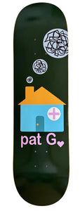 G's House - Pat G Deck Frog Skateboards ~ 8.38