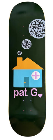 G's House - Pat G Deck Frog Skateboards ~ 8.38