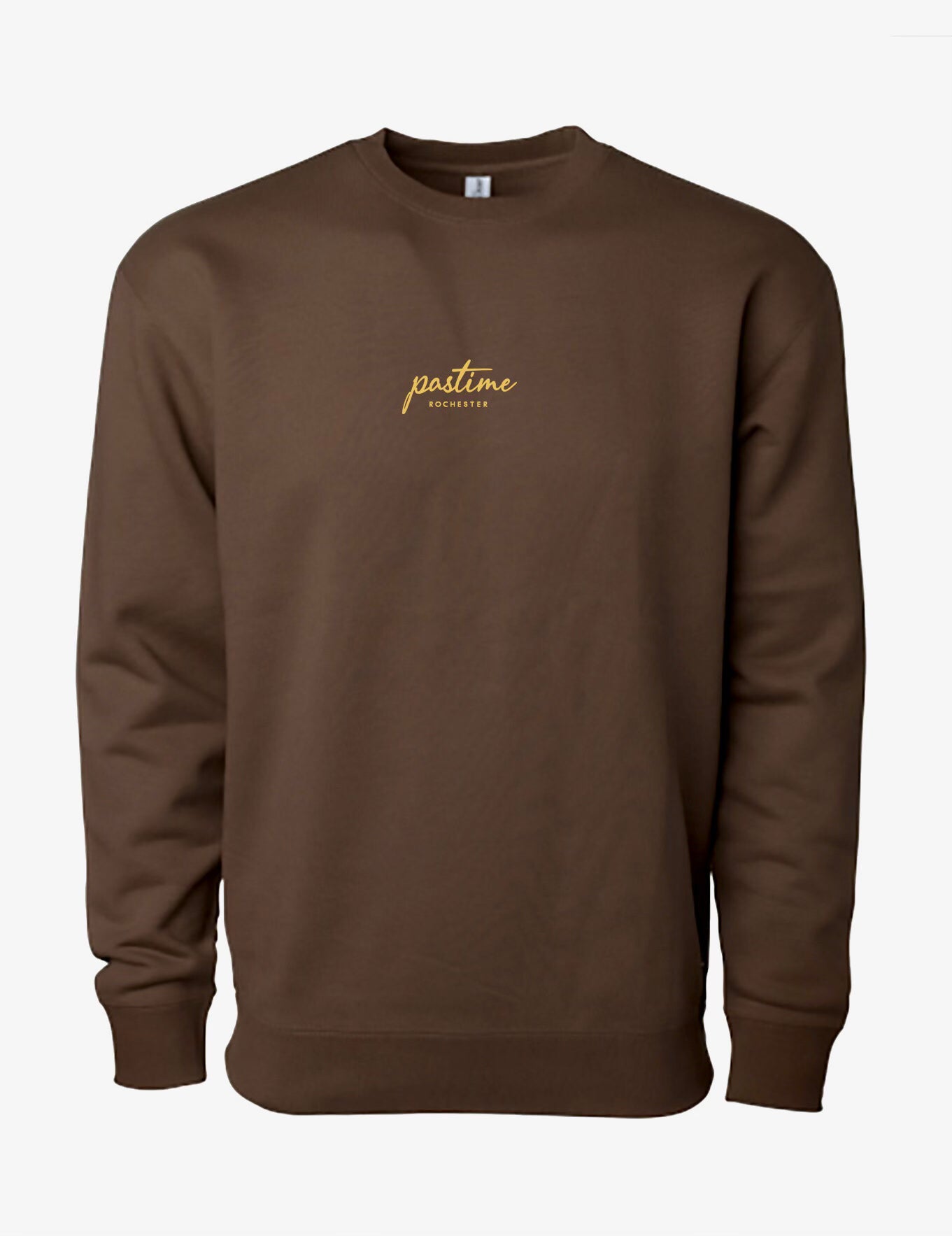 PASTIME EMBROIDERED CREWNECK ~ *BROWN*