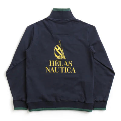 HÉLAS X NAUTICA QUARTER ZIP SWEATER - NAVY