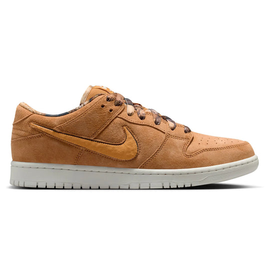 Nike SB Dunk Low Pro Skate Shoes Color: Flax/honeycomb-summit White-sail