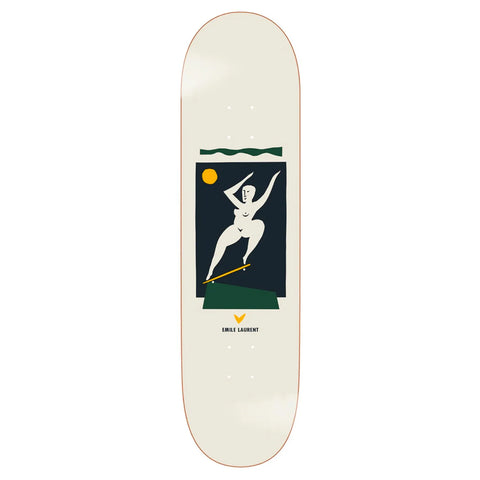 Polar Skate Co. Emile Laurent Crooks Deck Cream 8.375"